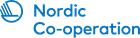 Logo for Nordic Co-operation, Nordic Council of Ministers.